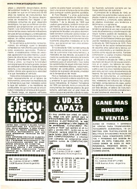 Automovilismo: De la Aguja al Digital - Diciembre 1984
