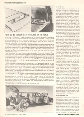 Diseñando los autos del mañana - Enero 1986