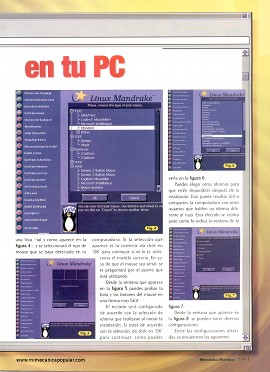 En la Red - Instalando Linux en tu PC (tercera parte) - Junio 2001