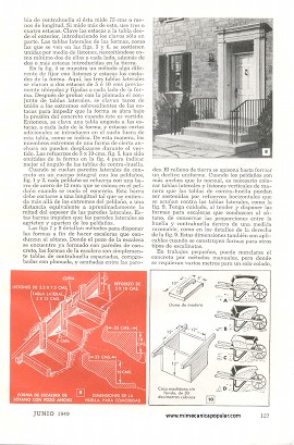Escalinatas de Concreto - Junio 1949