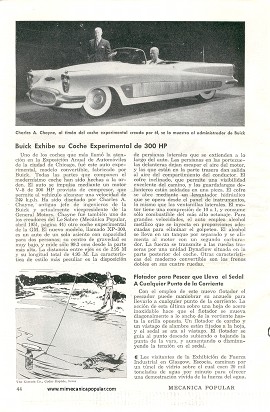 Buick Exhibe su Coche Experimental de 300 HP -Junio 1951