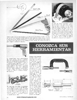 Conozca sus Herramientas - Mayo 1966