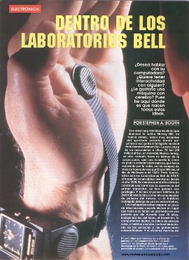 Dentro de los Laboratorios Bell - Noviembre 1994