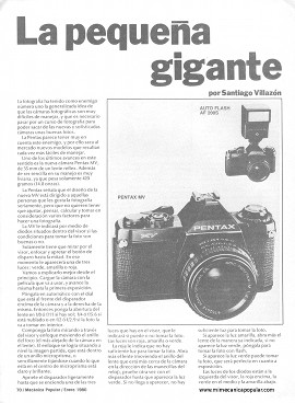 Fotografía: Pentax MV - Enero 1980