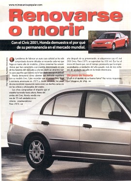 Honda Civic - Febrero 2001