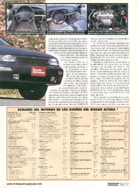 Informe de los dueños: Nissan Altima - Abril 1994