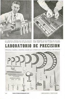 Laboratorio de Precisión - Junio 1951