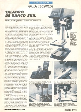 Taladro de banco Skil - Abril 1994