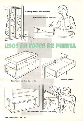 Usos de Topes de Puerta - Octubre 1960