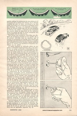 Los Ruidos del Auto son Síntomas - Agosto 1949