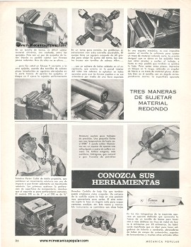 Conozca sus Herramientas - Noviembre 1964