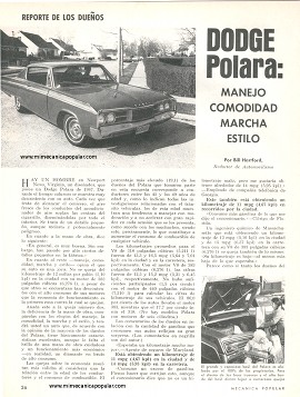 Informe de los dueños: Dodge Polara - Noviembre 1967