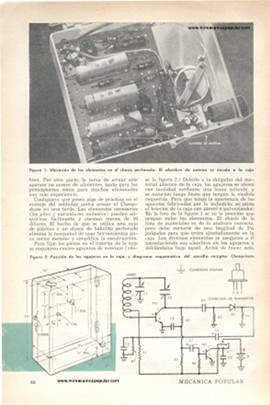 He aquí el Cheapskate - Radio de dos transistores - Julio 1959