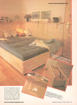 Construya su cama - Mayo 1988
