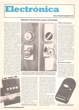 Electrónica - Mayo 1988