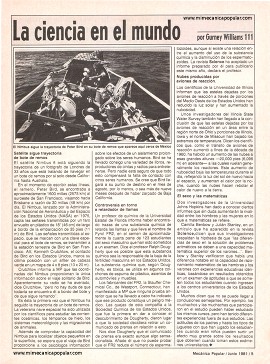 La ciencia en el mundo - Junio 1981