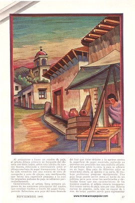 México Nos Da a Conocer un Arte Nativo - Noviembre 1949