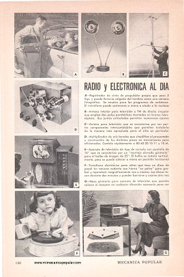 Radio y Electrónica al Día - Noviembre 1949