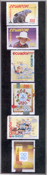 Filatelia - Colombia y Ecuador - por Ignacio A. Ortiz Bello