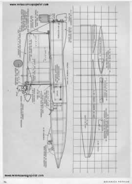 Miss Take: esbelto hidroplano de propulsión neumática