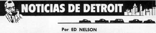 Noticias de Detroit Por Ed Nelson Noviembre 1965