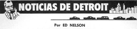 Noticias de Detroit - Por Ed Nelson - Octubre 1965