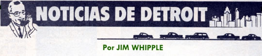 Noticias de Detroit - Por Jim Whipple - Septiembre 1963