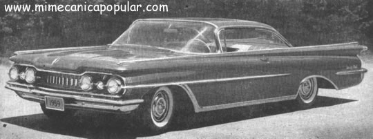 El Holiday SceniCoupe 1959: un modelo dotado de una gigantesca ventanilla trasera de curva compuesta