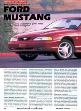 Ford Mustang - Junio 1995