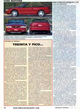 Ford Mustang - Junio 1995