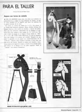 2 Proyectos Rápidos Para el Taller - Mesilla Auxiliar para Mesa de Juego - Ropero con forma de caballo