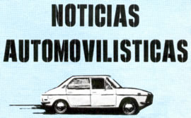 Noticias Automovilísticas - Mayo 1972