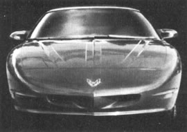 Noticias de Detroit por Jim Dunne Marzo 1990 - El Firebird de 1993 tendrá una gran semejanza con el auto de exhibición Banshee.
