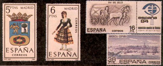 Filatelia España 1984 por Ignacio A. Ortiz-Bello Treinta años de periodismo filatélico Enero 1984