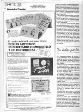 Filatelia - Trajes típicos - por Ignacio A. Ortiz Bello - Julio 1987