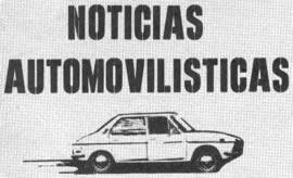 Noticias Automovilísticas - Mayo 1976