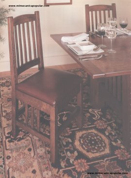 Asientos reservados - Roble, cuero y un diseño clásico se combinan para hacer de éste el mejor asiento en la casa