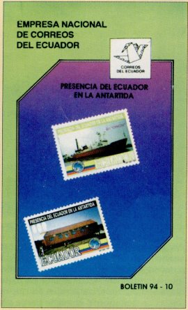 Filatelia - Quito 94 - por Ignacio A. Ortiz Bello - 40 años de periodismo filatélico