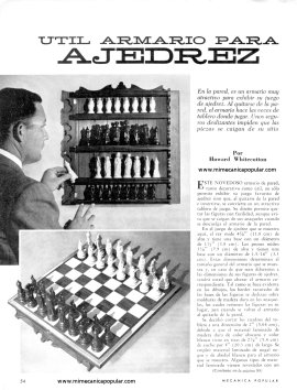 Útil armario para Ajedrez - Marzo 1963