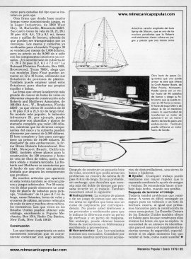 Cómo construir su embarcación - Enero 1979