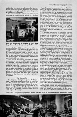 SE PRODUCE MECANICA POPULAR - Mayo 1957