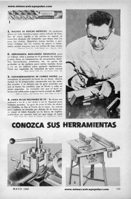 Conozca Sus Herramientas - Mayo 1960