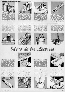 Ideas de los lectores - Agosto 1965