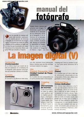 Manual del fotógrafo - La imagen digital (V) - Enero 2003