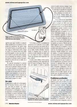 Mecánico del sábado - Reparando el descongelador de tu ventana trasera - Febrero 2001