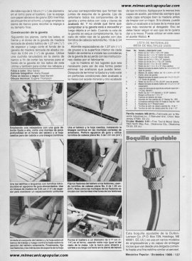Construya una mesa de múltiples usos - Diciembre 1986