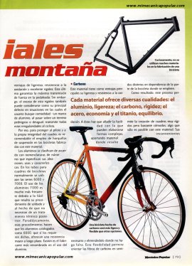 Mountain Bike - Los Materiales - Febrero 2001