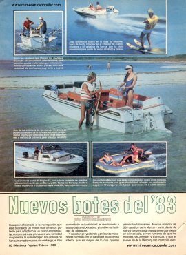 Nuevos botes del '83 - Febrero 1983