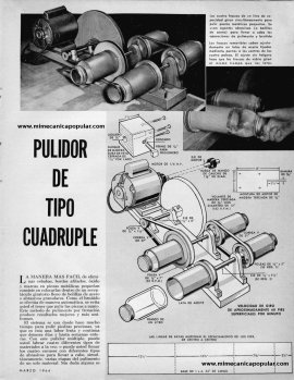 Pulidor de Tipo Cuadruple - Marzo 1964