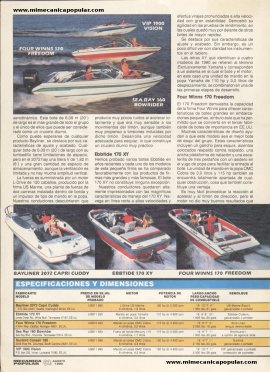 6 de los Mejores Botes - Agosto 1990